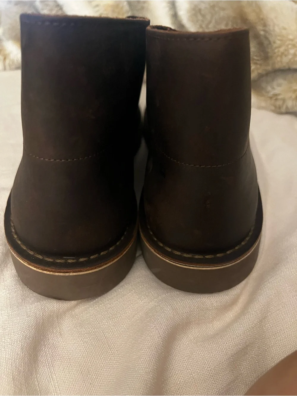 Clarks Men's Dark Brown Leather Bushacre 2—NWOT